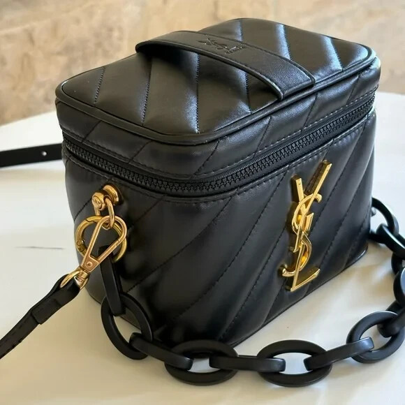 YSL Beaute Vanity Case VIP GIFT YVES Saint Laurent Bag Black