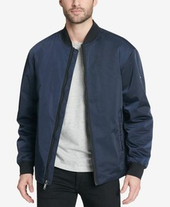 dkny blue coat