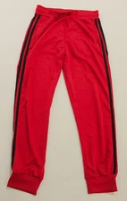 Urban Groove Unisex Adult's Urban Groove Side Striped Track Pants JJ4 Red Small