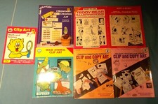 CLIP ART 7-BOOK BUNDLE ; TEACER RESOURCES; ELEMENTARY GRADES