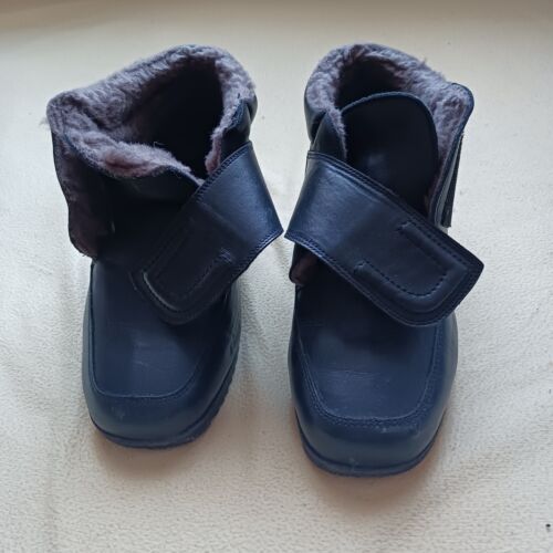 Damen Stiefeletten gefüttert Klettverschluss Größe 39 Seniorenschuhe - Bild 2 von 11