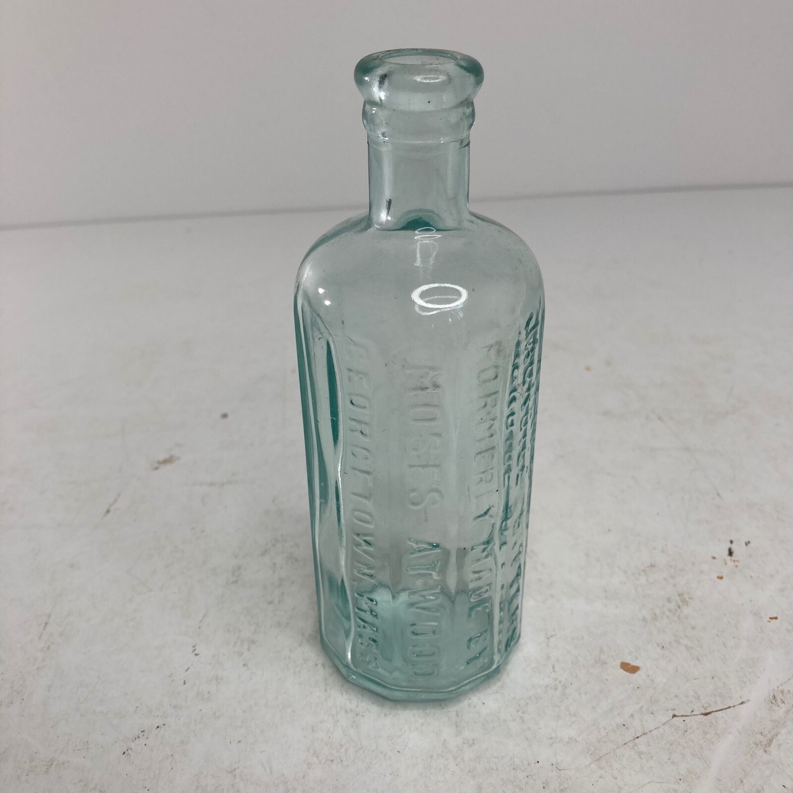 Atwood's Jaundice Bitters Moses Atwood Mass Vintage Glass Bottle eBay