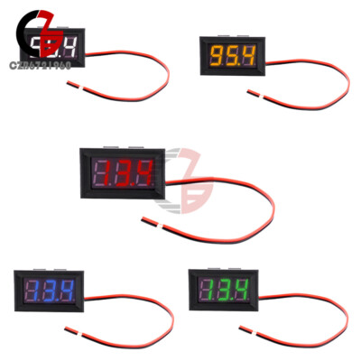 AC70~500V 0.56 inch 2-wire 3-digit Digital LED AC Voltmeter Voltage Tester Meter