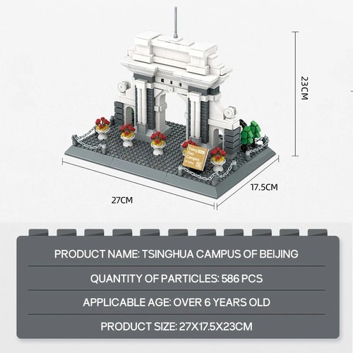 Wange Bloque de Construcción Juguetes Arquitectura Mundial Ladrillos Modelo para Adultos o Niños - Imagen 62 de 872