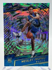 WESLEY IWUNDU RC 2017-18 Panini Revolution #114 Rookie FRACTAL Parallel