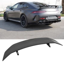 46" Rear Trunk Spoiler GT Style Wing Carbon Fiber For Mercedes Benz C63 AMG GT