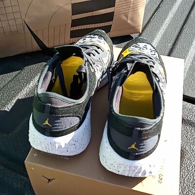 New Jordan Delta 3 Low Anthracite/ White-Tour Yellow Size 8  display picture 3