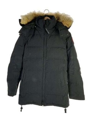 CANADA GOOSE/BELLEVILLE PARKA/Long down jacket/S/Polyester/Black 