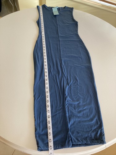 NWT Kookai Maxi Bodycon Dress Pruce Blue colour. Size 1 New - Picture 8 of 8