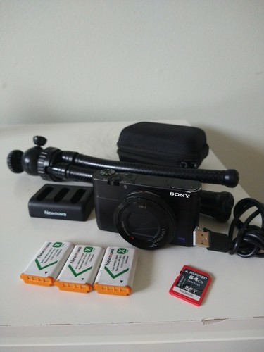 Sony Cyber-shot RX100 V 20.1MP Digital Camera - Black