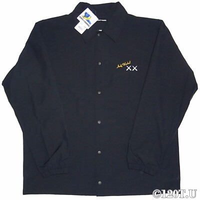Uniqlo KAWS x Warhol Coach Jacket Black 474138 Size XS NWT Uniqlo KAWS x Warhol Coach Jacket Black 474138 Size XS NWT