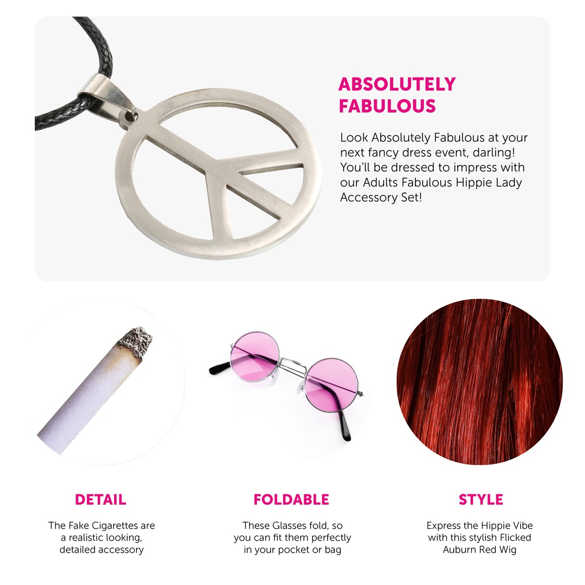 FABULOUS LADY COSTUME EDINA MONSOON ABFAB ICON FANCY DRESS