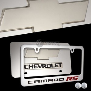 Auto Parts Accessories Stainless Steel License Plate Frame For Chevrolet Camaro Zl1 Car Truck Parts