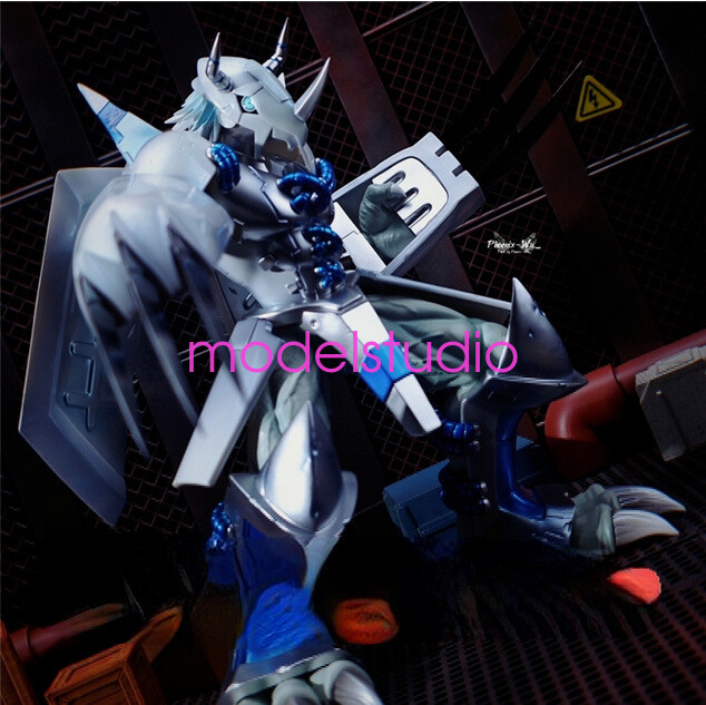 T1 Studio Digimon War Greymon Resin Statue In Stock H25cm Collection White Ver