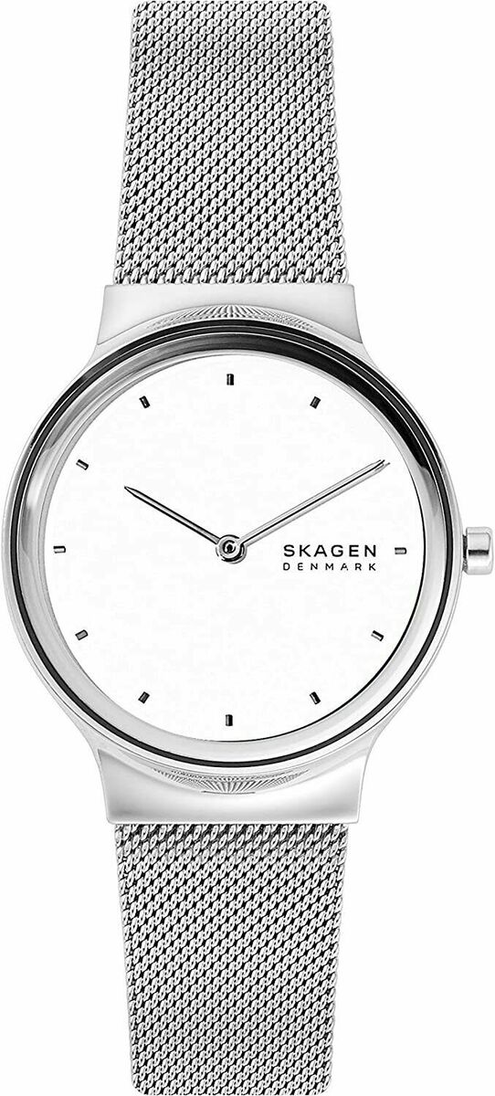 Skagen SKW2823 Freja Silver Tone Steel Mesh Women's Classic Watch NEW Great  Gift