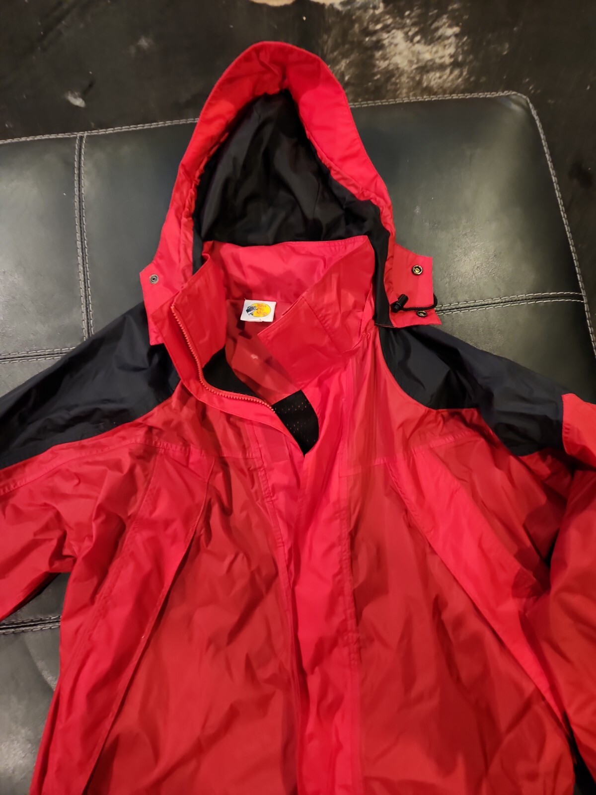 Bass Pro Shops Rain Jacket for Men Size med Zip Breathable Fishing Gear Pocket eBay