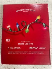 Wondershop Multicolor Mini Lights 100 Lights
