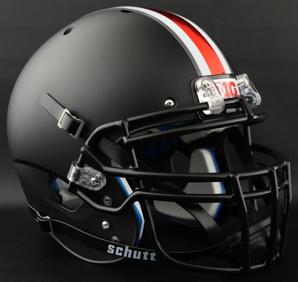 *PERSONALIZADO* OHIO STATE BUCKEYES NCAA Schutt XP Auténtico Casco de Fútbol GAMEDAY Foto 2 de 4