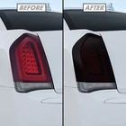 FOR 2015-2023 Chrysler 300 Tail Light Cutout SMOKE Precut Vinyl Tint Overlays
