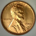 1952 D Uncirculated Lincoln Wheat Cent Coin Nice Red Penny Denver 1c