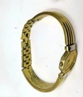 Vintage SEIKO Wrist Watch Quartz Japan Movement Analog  Gold AS IS No Crystal
