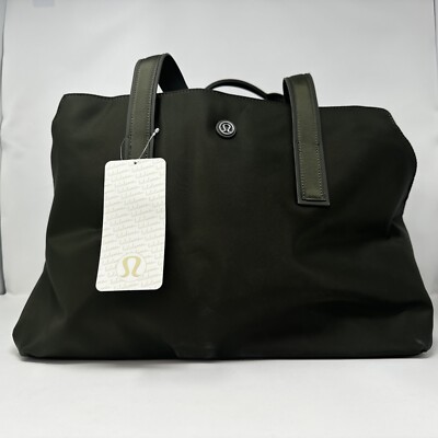 NWT!! Lululemon Go Getter Bag *Heat 26L Dark Olive Gym Laptop Work Travel  Duffle