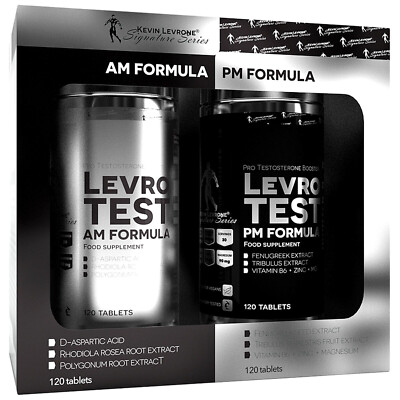 LEVRO TEST / NAPALM - AM PM 240 Pillen Pro Testo-Buster Testosteron Muskelaufbau