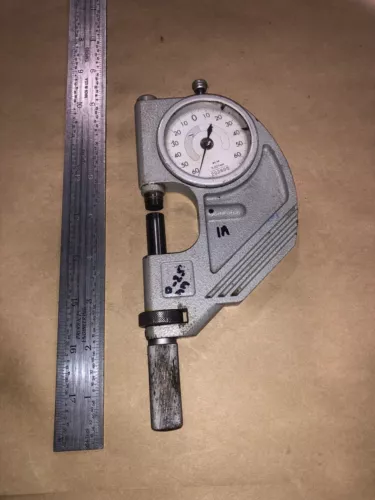 MITUTOYO DIAL SNAP GAGE  0-25MM 0.001MM NO. 523-121