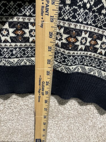 Dale of Norway Mens Arne Brimi Grouse Wool Knit 1/4 Zip Sweater Size Medium NWT - Picture 9 of 17