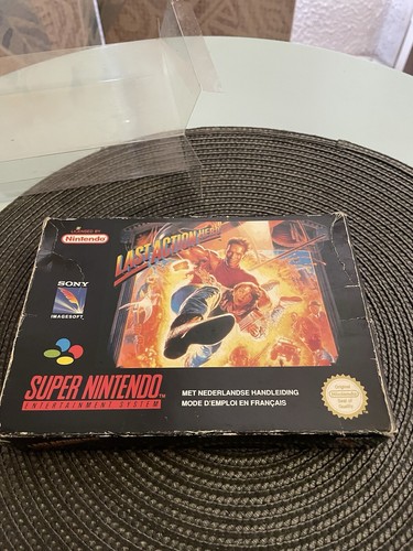 Last Action Hero FAH Super Nintendo Complet Boite Notice - Photo 2/19