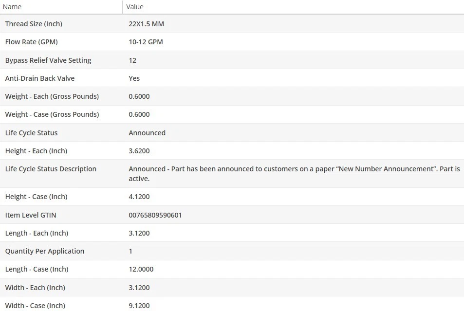 OEM Type Oil Filter WIX for RAM 5500 2014-2019 V8-6.4L - Image 4 of 4