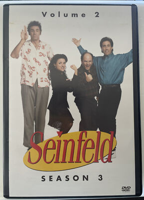 SEINFELD: SEASON 3 / Vol. 2 ~ DISCS 1 - 4 ~ ''4 DISCS ONLY'' Read Description