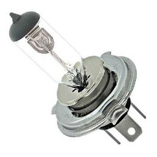 One - 6 Volt Halogen Headlight Headlamp Clear Glass Light Lamp Bulb 3535w H4 6v