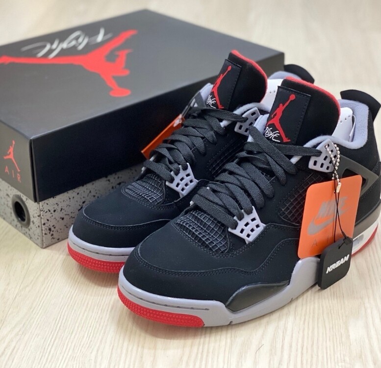jordan 4 bred size 12
