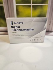 EAROTO Digital Hearing Amplifier ( NEW /Pair/Both Ears) New Sealed.