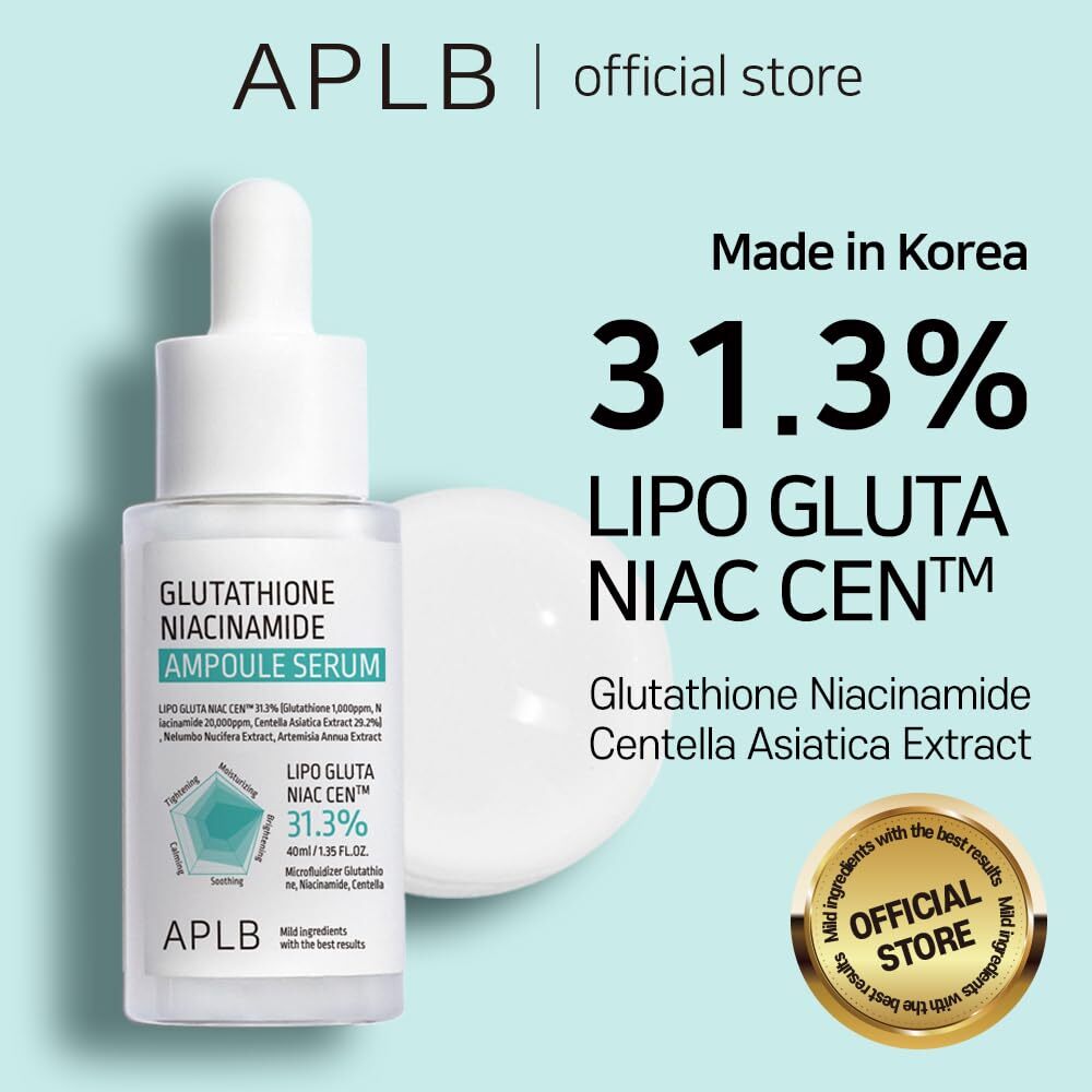 APLB ] Glutathione Niacinamide Ampoule serum 40ml / 1.35 fl.oz
