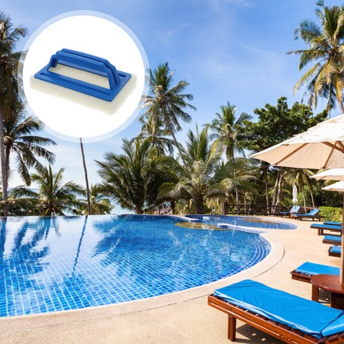 Pool Scrub Brush Pool Scrubber Brush Tile Wall Scrubber Pool Sponge Brush - Picture 9 of 9