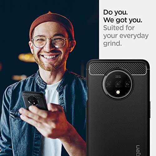 Wytrzymały pancerz zaprojektowany do etui OnePlus 7T (2019) - czarny matowy - Zdjęcie 3 z 8