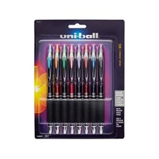 uni-ball 207 Retractable Gel Pens, Medium Point (0.7mm) Assorted Colors, 8 Count
