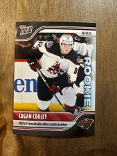 LOGAN COOLEY 2023-24 Topps Now Stickers ROOKIE #10 - Print Run #/1058- LAST ONE