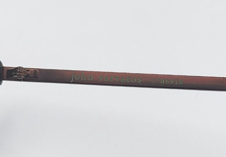 John Varvatos V237 Brown Rectangular Sunglasses F… - image 4