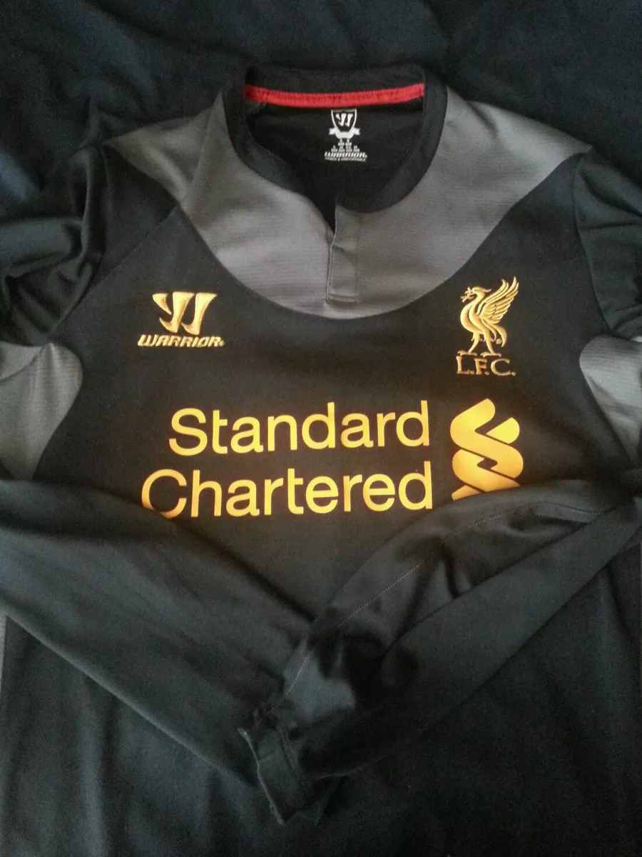 Liverpool Blank Away Long Sleeves Jersey