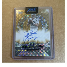 Topps 2025 Chrome Football Peyton Manning Hall of Chrome Auto 02/50 Colts