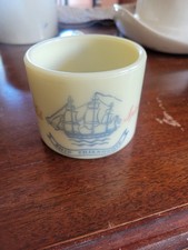 Vintage Old Spice Shaving Mug Ceramic Ship Grand Turk Shulton