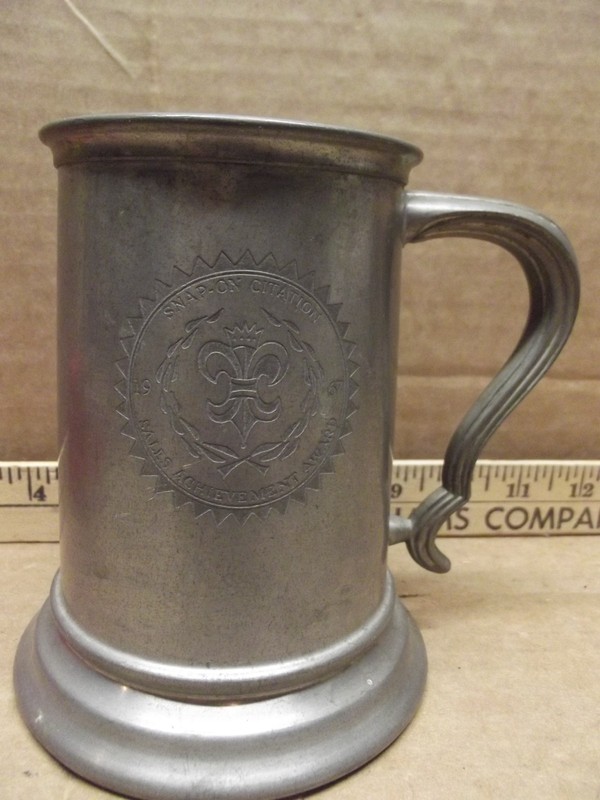 VINTAGE 1967 Snap-On Tools SALES ACHIEVEMENT AWARD STEIN MUG RARE TOP SALESMAN