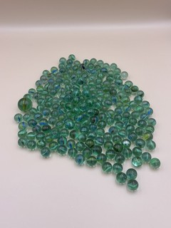 Job Lot Of Vintage Classic Mixed Glass Marbles