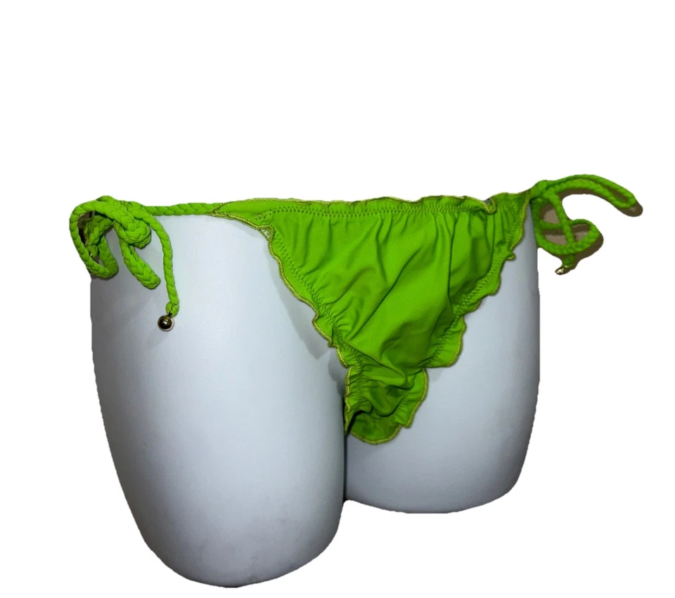 Bettinis Bikini Parte Inferior En Verde Traje De Baño Traje De Baño Talla M Nuevo Foto 3 de 4