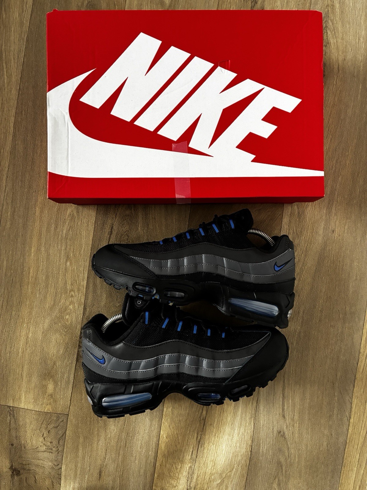 Nike Air Max 95 OG Black/Game-Royal UK7 - Brand New in Box image 2