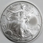 2004 American Silver Eagle (BU) - AUTHENTIC - In a Capsule to Protect It!