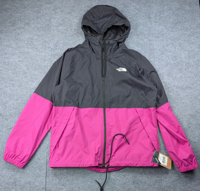 #ad The North Face Antora Rain Hoodie Mens Large Jacket Full Zip Outdoors Hike Pink $81.87